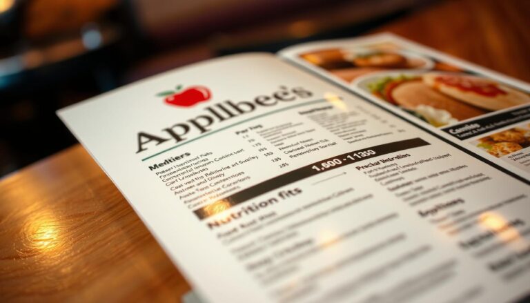 Applebee's Menu Nutrition