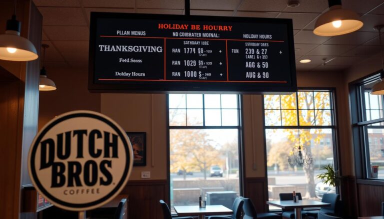 is dutch bros open on thanksgiving