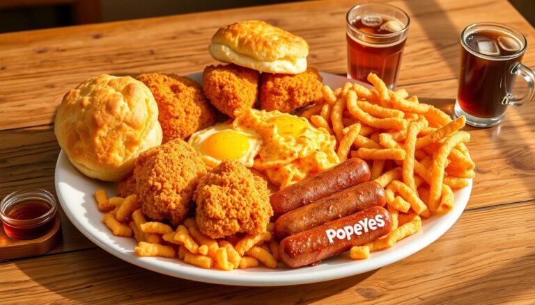popeyes breakfast menu