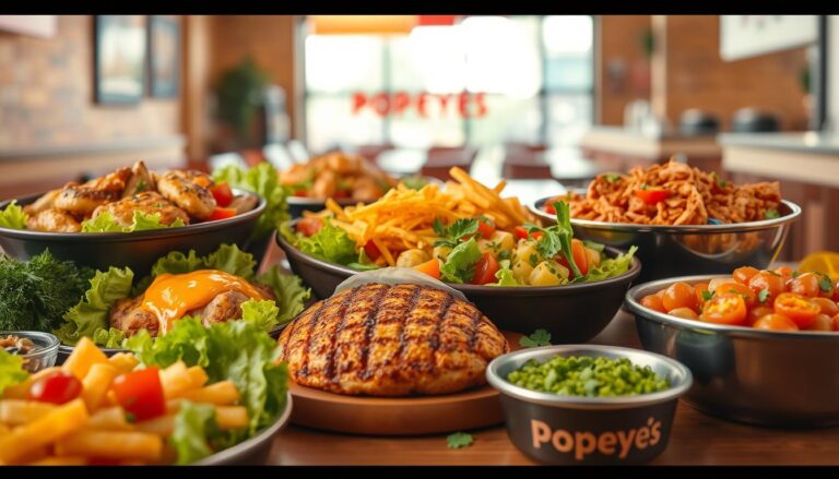popeyes nutrition menu