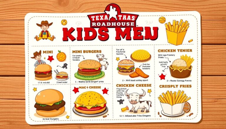 texas roadhouse kids menu